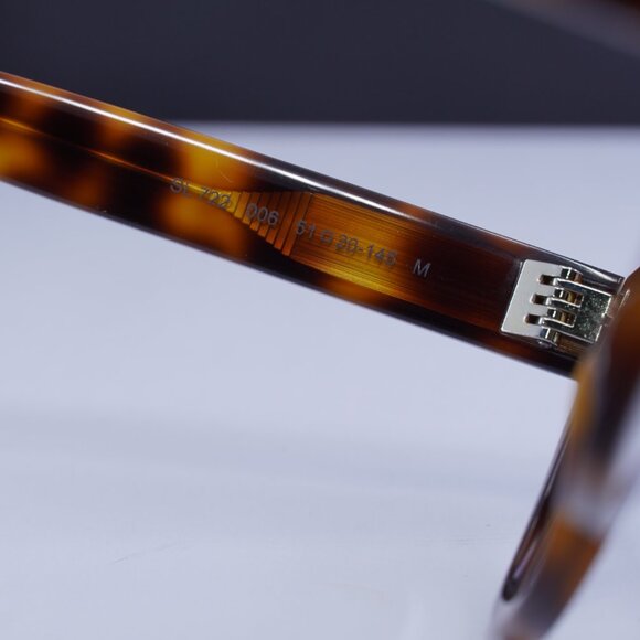Saint Laurent SL722 006 Square Eyeglasses 51mm – Havana - Picture 9 of 11